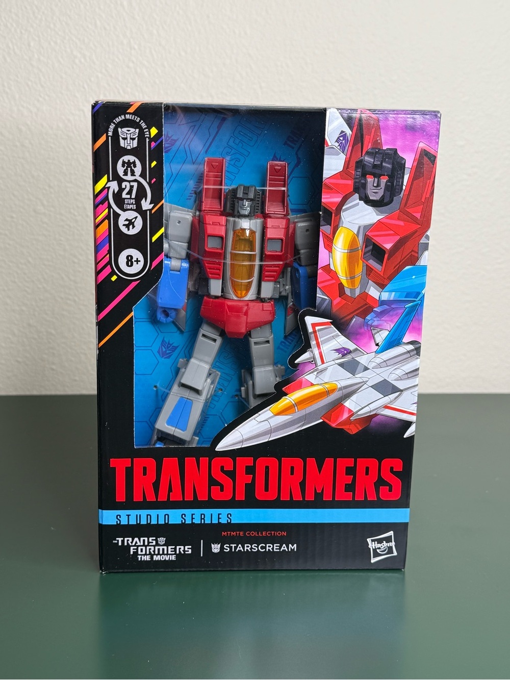 BRAND NEW Transformers: MTMTE (SS86) Starscream Action Figure (Target Exclusive)
